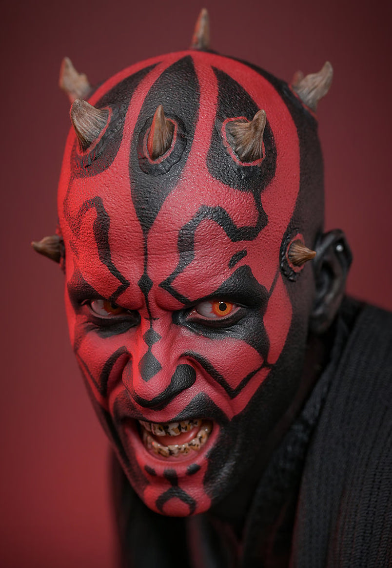 READY🔥Hot Toys Star Wars MMS749 MMS749b Episode I The Phantom Menace Darth Maul with Sith Speeder 1/6 Collector & Special Edition