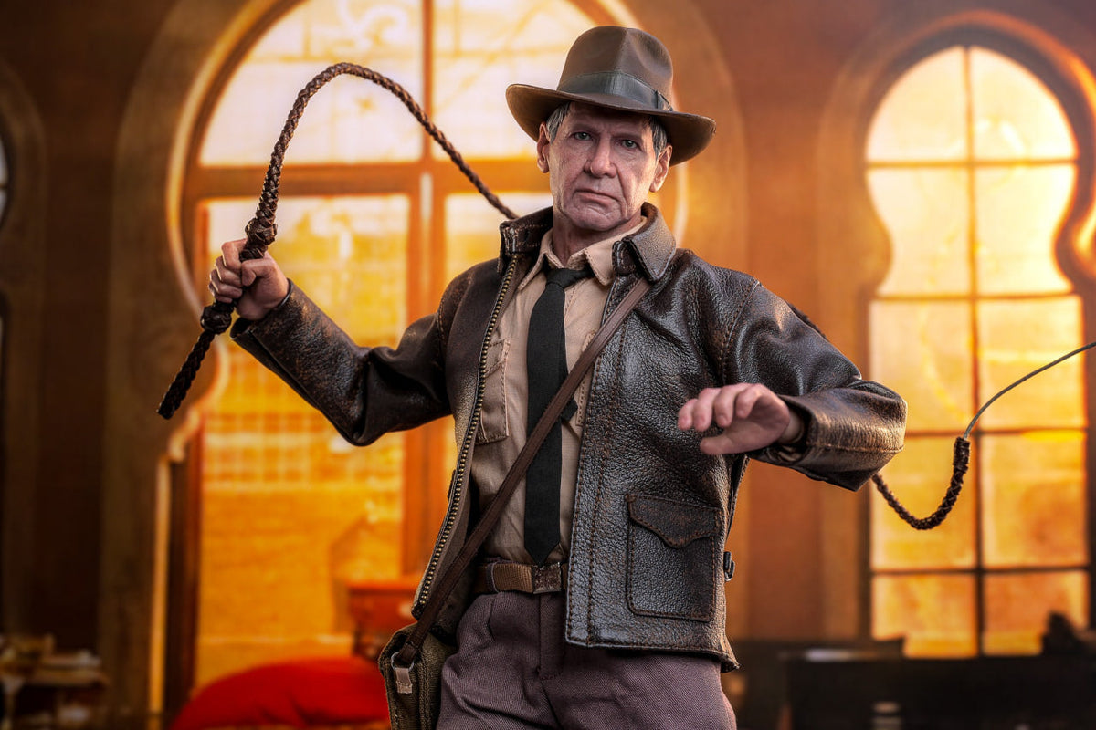READY🔥Hot Toys MMS716 Indiana Jones and the Dial of Destiny – Indiana Jones 1/6 Scale Collectible Figure