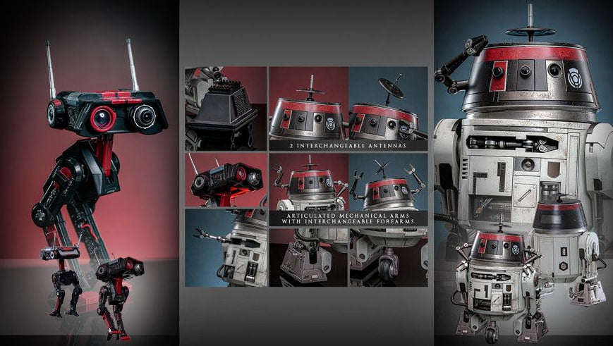 READY🔥Hot Toys TMS152 Star Wars 1/6th scale Chopper (C1-10P) & BD-1 (Imperial Disguise) Collectible Set [Hot Toys Exclusive]