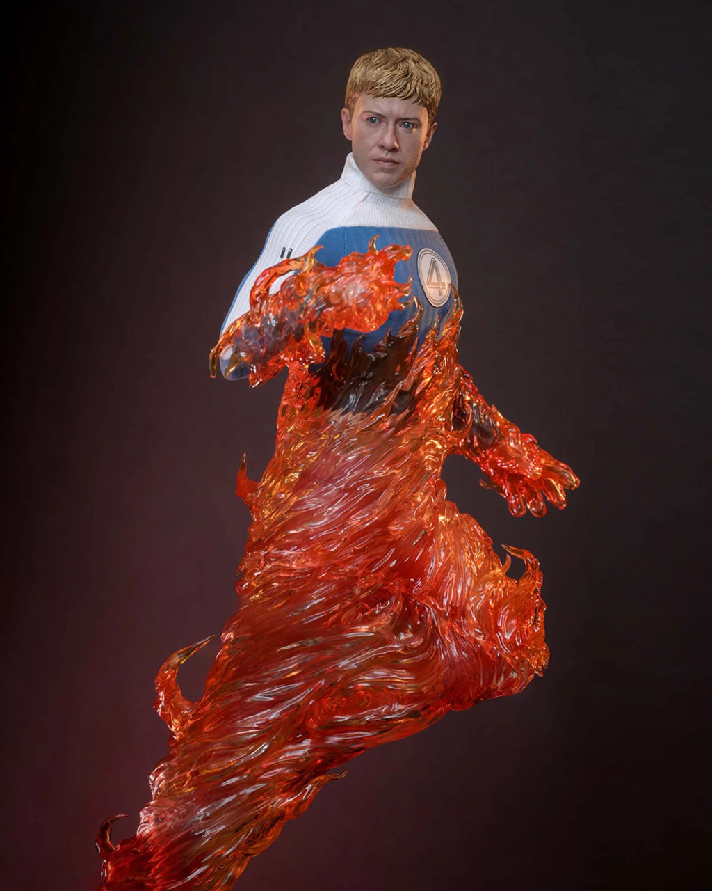 Preorder🔥Hot Toys MMS829B The Fantastic Four: First Steps 1/6th scale Human Torch Collectible Figure (Special Edition)
