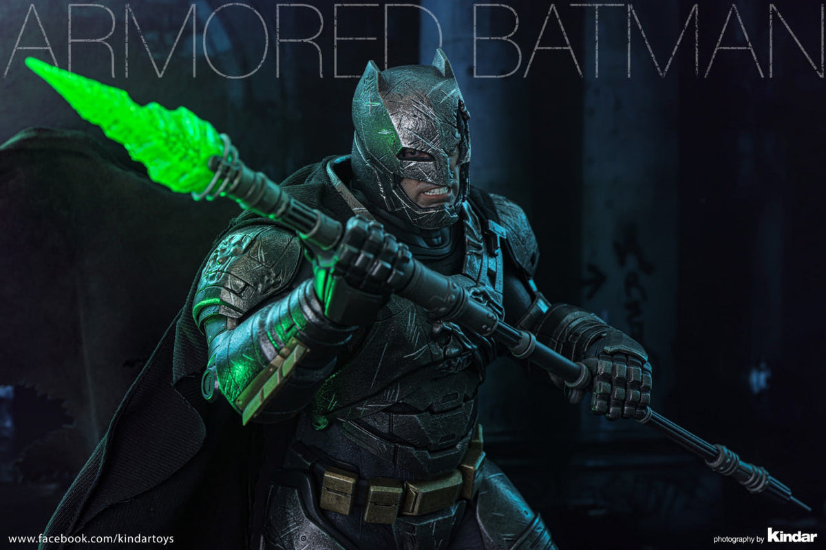 READY🔥Hot Toys MMS743D63 Batman V Superman Dawn Of Justice Armored Batman (2.0) 1/6th Scale Collectible Figure (Deluxe Version)