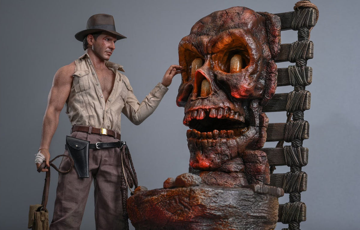 Preorder🔥Hot Toys MMS861 Indiana Jones And the Temple of Doom Indiana Jones (Deluxe Version) 1/6th scale Collectible Figure
