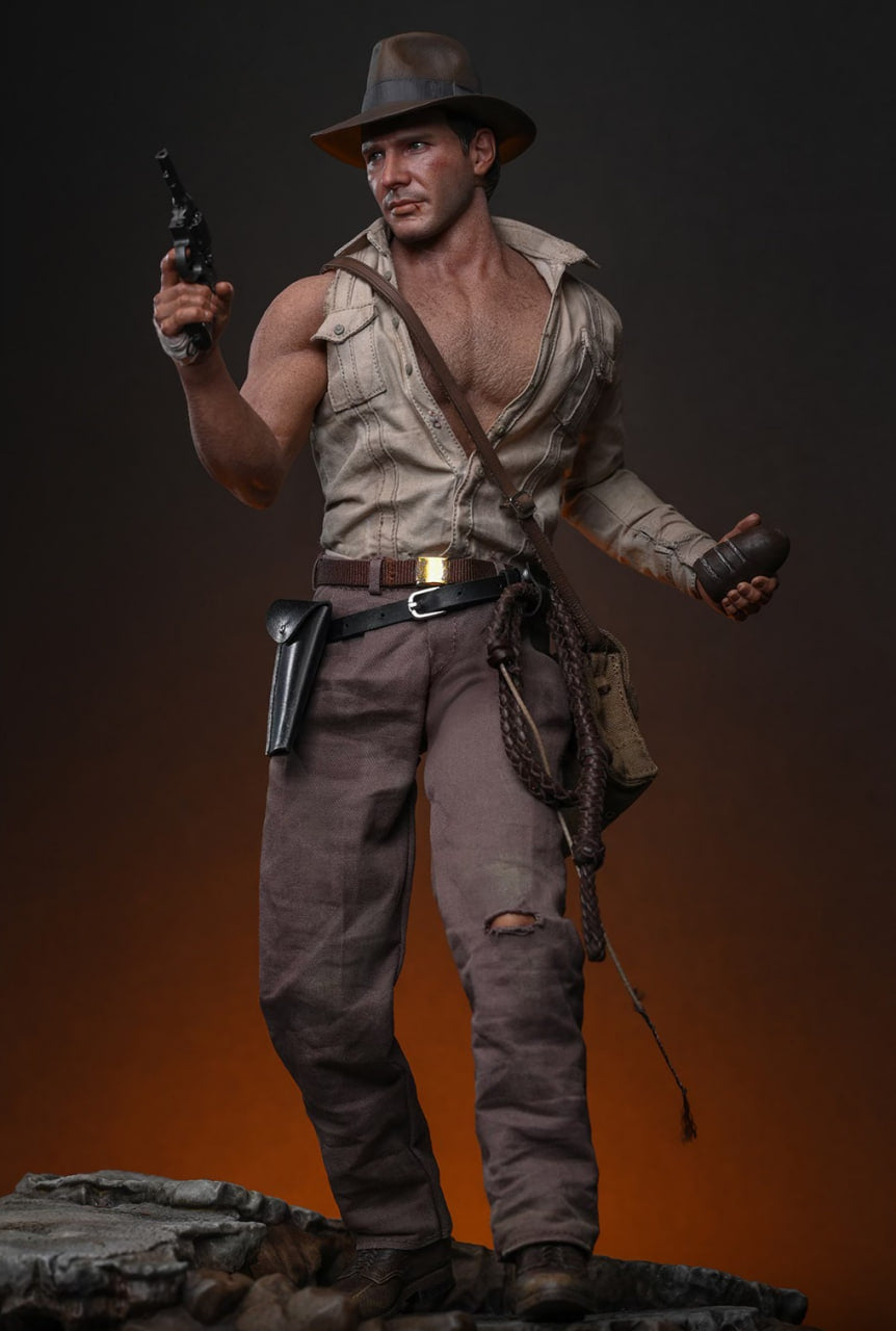 Preorder🔥Hot Toys MMS860 Indiana Jones And The Temple of Doom - 1/6th scale Indiana Jones Collectible Figure