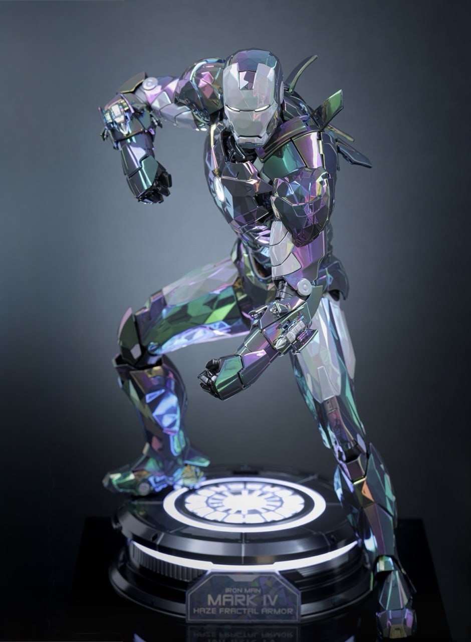 READY🔥Hot Toys MMS855D79 Iron Man 2 Iron Man Mark IV (Haze Fractal Armor) 1/6th scale Collectible Figure [Hot Toys Exclusive]
