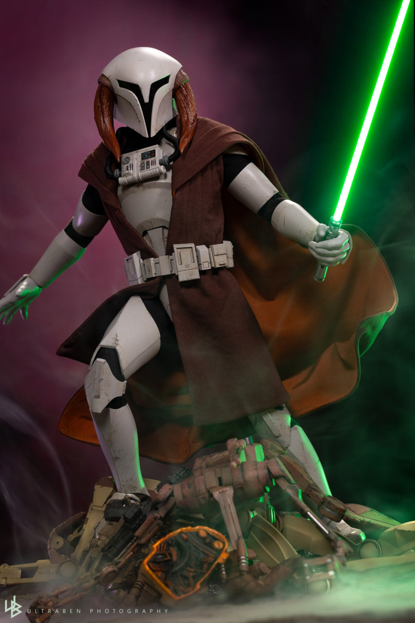 READY🔥Hot Toys TMS168 Star Wars: The Clone Wars - Saesee Tiin (Clone Armor) 1/6th scale Collectible Figure [Hot Toys Exclusive]