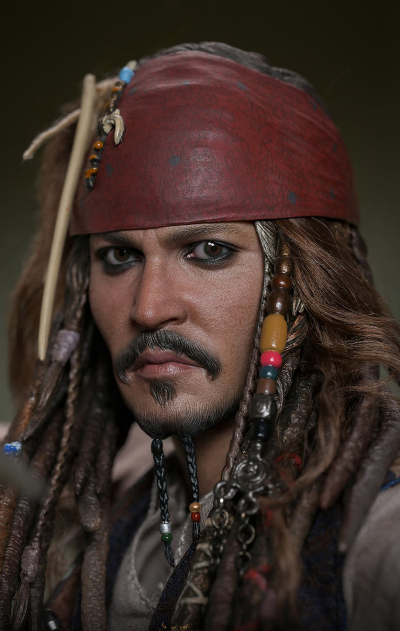 READY🔥Hot Toys DX38 PIRATES OF THE CARIBBEAN 1/6 JACK SPARROW DELUXE Version