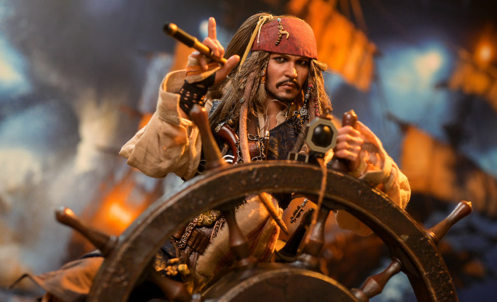 READY🔥Hot Toys DX39AE Pirates of the Caribbean Dead Men Tell No Tales 1/6 Jack Sparrow Artisan Edition Deluxe Version [Hot Toys Exclusive]