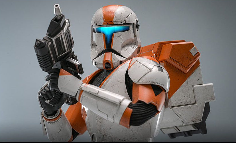 READY🔥Hot Toys TMS151 Star Wars: The Clone Wars™ Clone Commando Boss 1/6th scale Collectible Figure