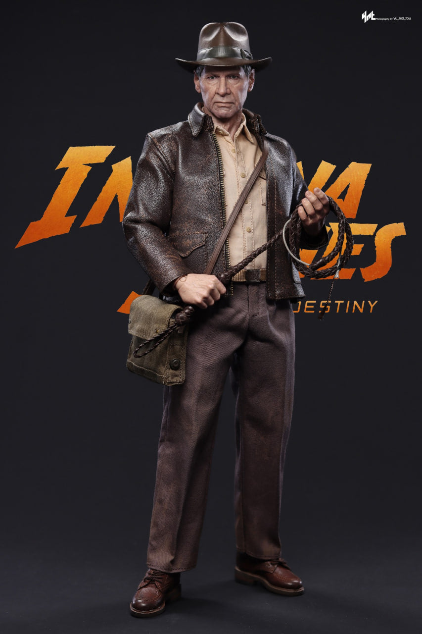 READY🔥Hot Toys MMS716 Indiana Jones and the Dial of Destiny – Indiana Jones 1/6 Scale Collectible Figure