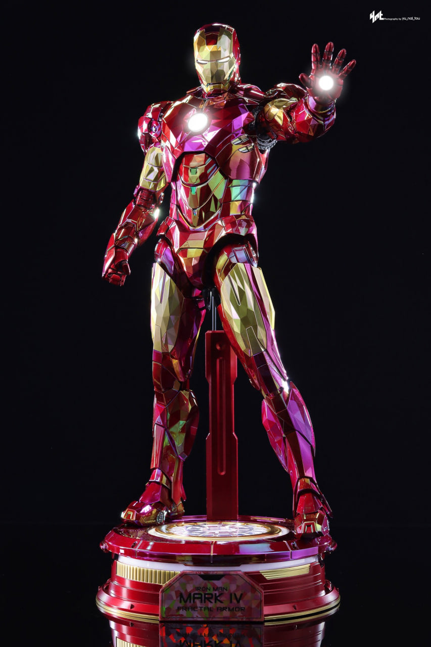 READY🔥Hot Toys MMS792D70 Iron Man 2: 1/6th scale Iron Man Mark IV (Fractal Armor) Collectible Figure Limited Edition [Hot Toys Exclusive]