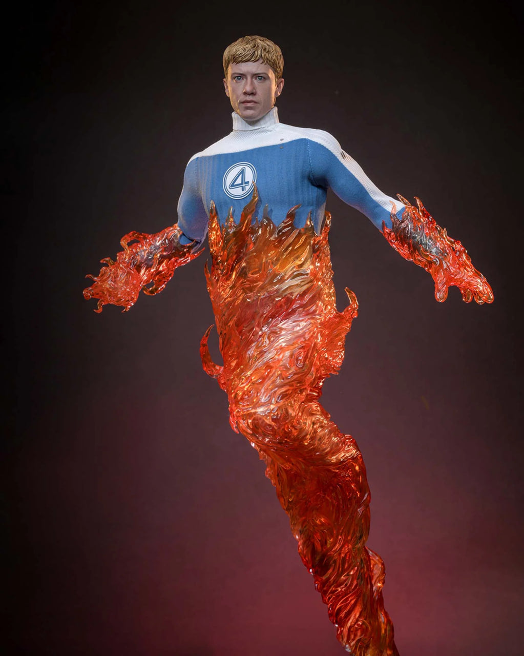 Preorder🔥Hot Toys MMS829B The Fantastic Four: First Steps 1/6th scale Human Torch Collectible Figure (Special Edition)