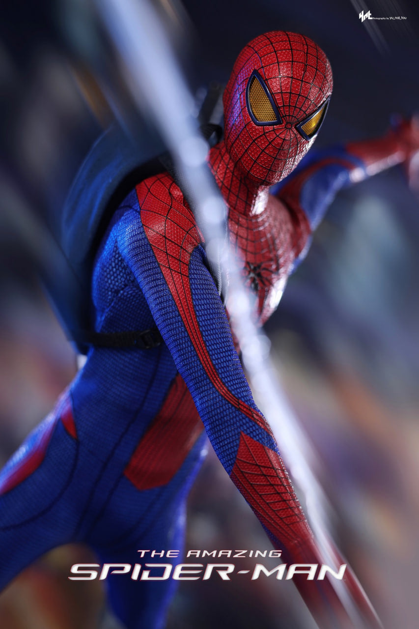 READY🔥Hot Toys MMS771B The Amazing Spider-Man 1/6th Scale The Amazing Spider-Man Collectible Figure (Special Edition) & Collector edition