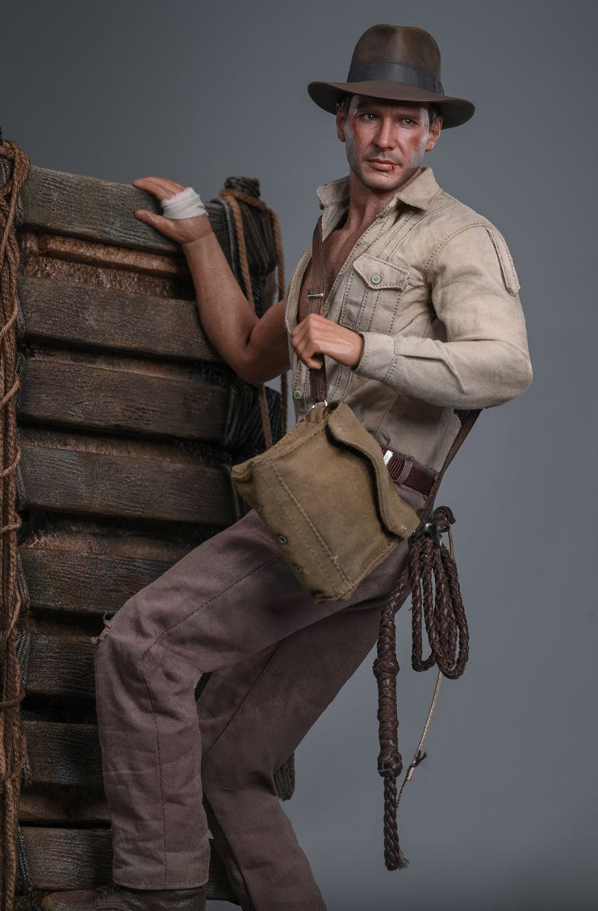 Preorder🔥Hot Toys MMS861 Indiana Jones And the Temple of Doom Indiana Jones (Deluxe Version) 1/6th scale Collectible Figure