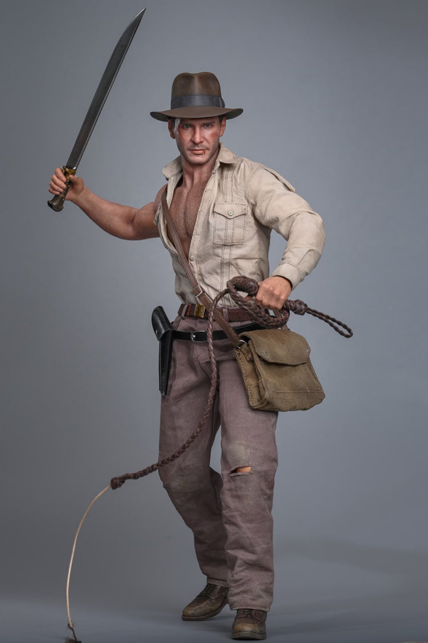 Preorder🔥Hot Toys MMS860 Indiana Jones And The Temple of Doom - 1/6th scale Indiana Jones Collectible Figure