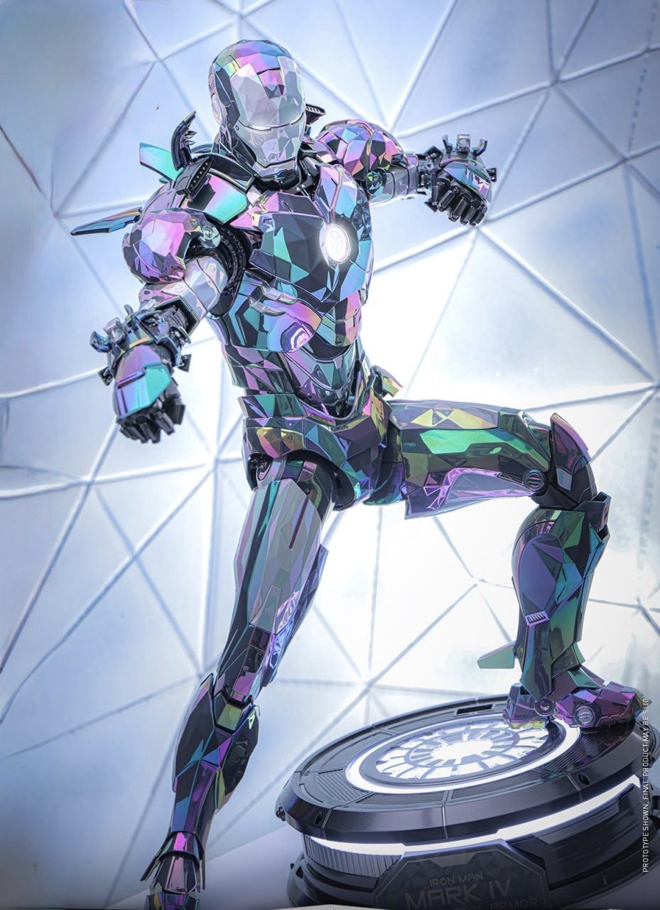 READY🔥Hot Toys MMS855D79 Iron Man 2 Iron Man Mark IV (Haze Fractal Armor) 1/6th scale Collectible Figure [Hot Toys Exclusive]