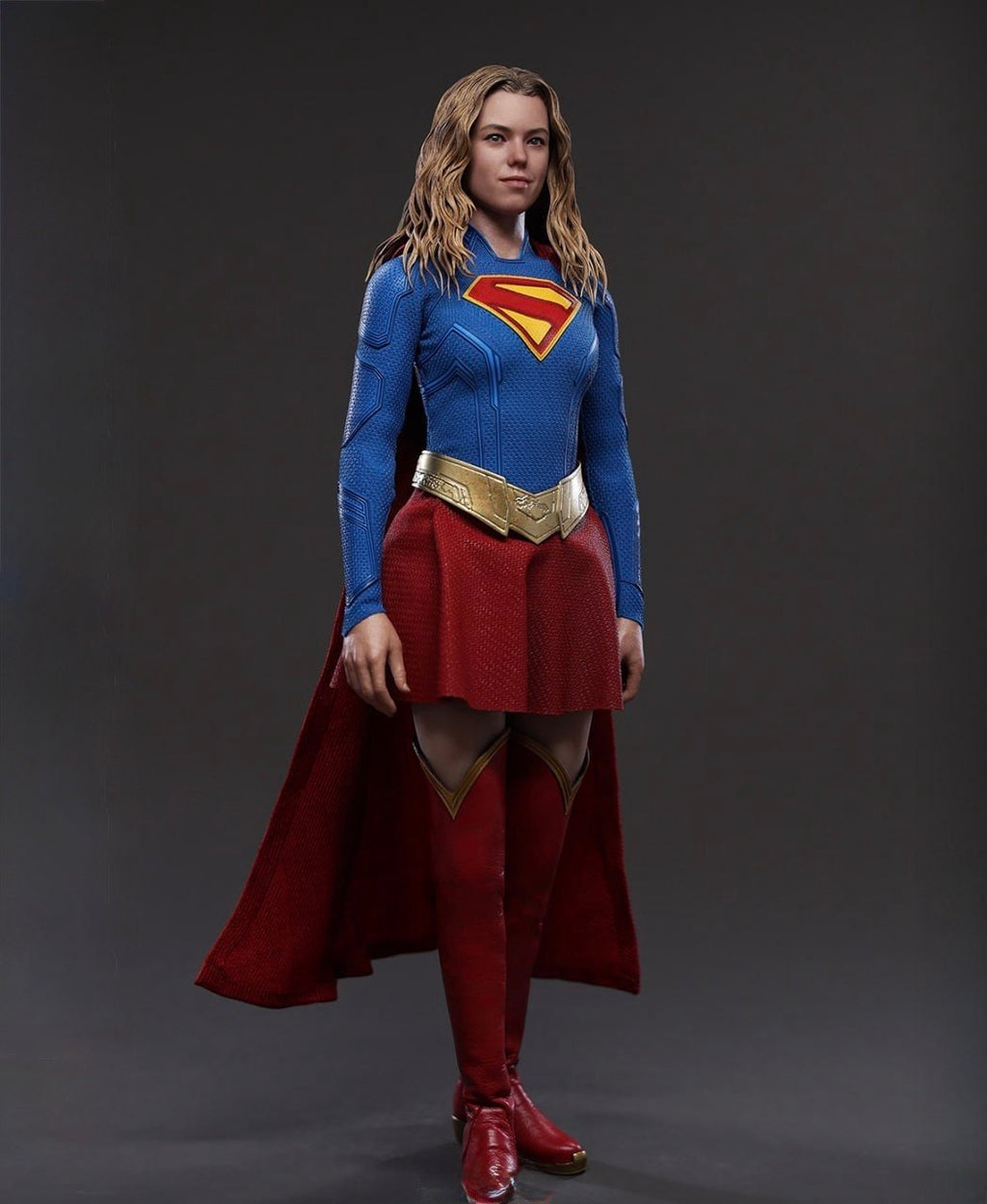 Preorder🔥Hot Toys MMS869 Supergirl - Supergirl & Krypto 1/6th scale Collectible Set