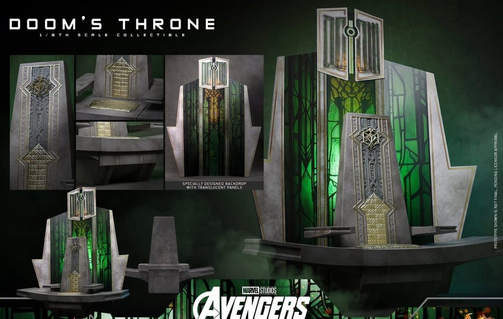Preorder🔥Hot Toys ACS016 Avengers: Doomsday - 1/6th scale Doom’s Throne Collectible