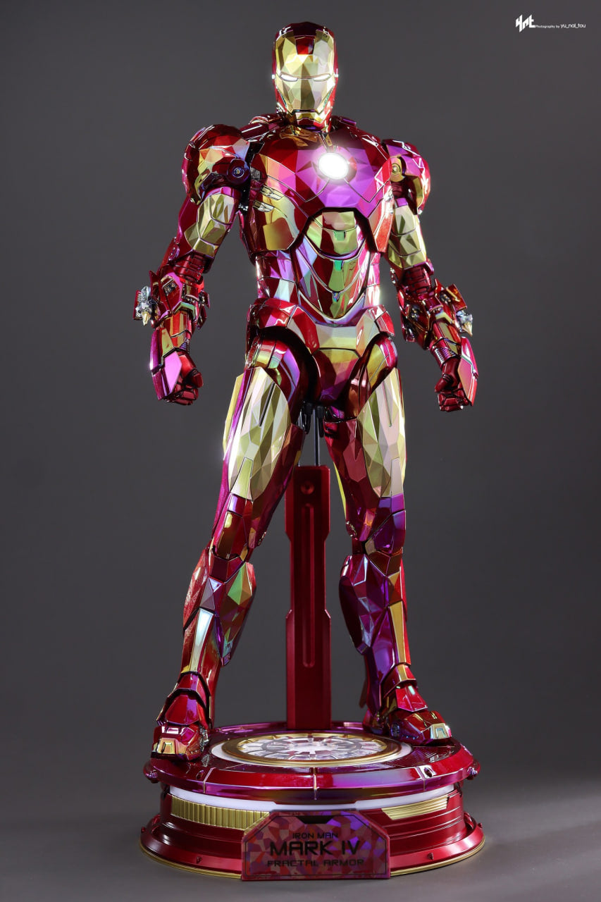 READY🔥Hot Toys MMS792D70 Iron Man 2: 1/6th scale Iron Man Mark IV (Fractal Armor) Collectible Figure Limited Edition [Hot Toys Exclusive]