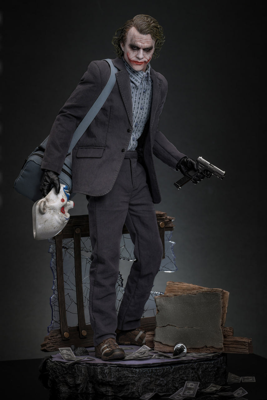 Preorder🔥Hot Toys DX50B The Dark Knight Trilogy The Joker (Bank Robber Version) 1/6th scale Collectible Figure Special Edition