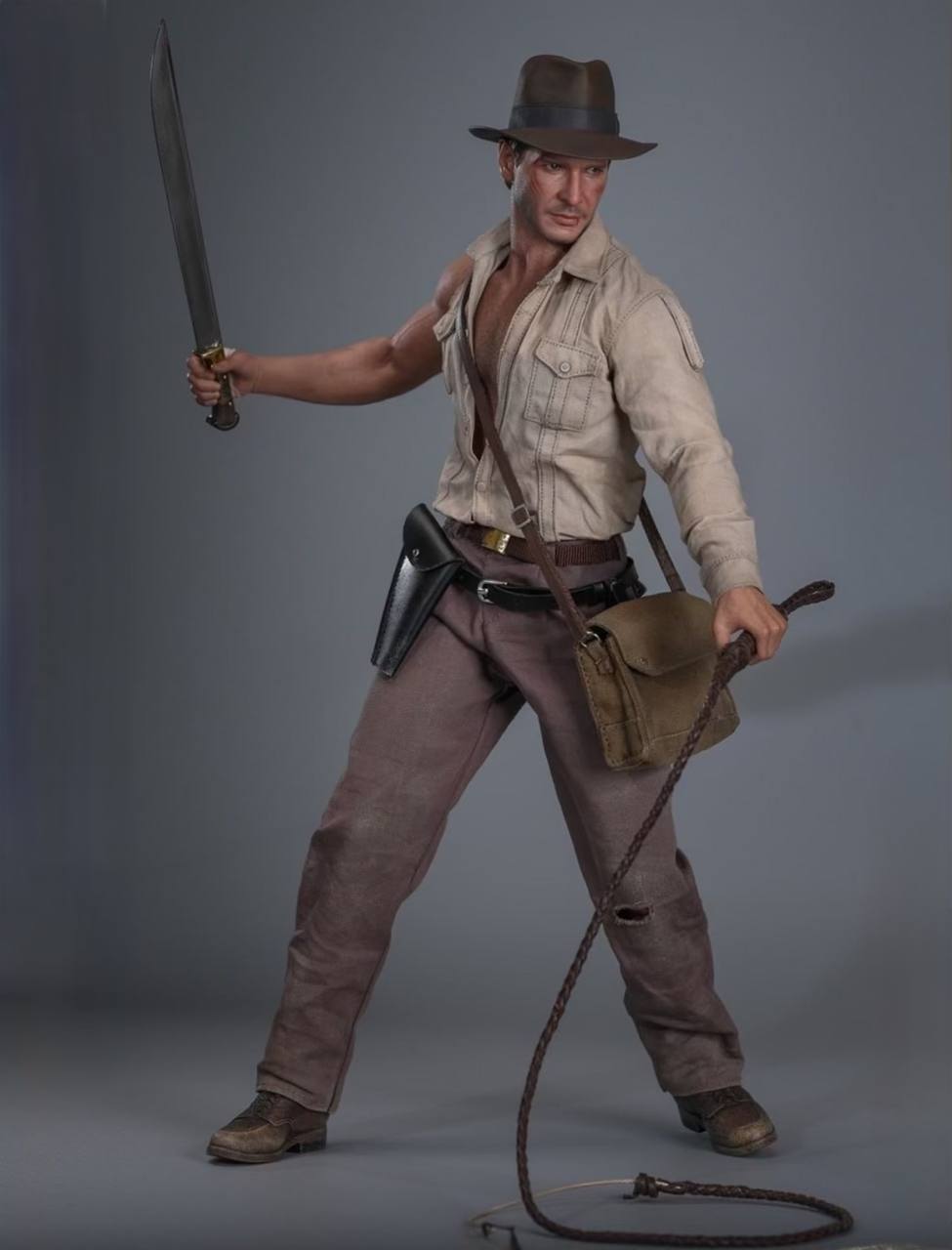 Preorder🔥Hot Toys MMS861 Indiana Jones And the Temple of Doom Indiana Jones (Deluxe Version) 1/6th scale Collectible Figure