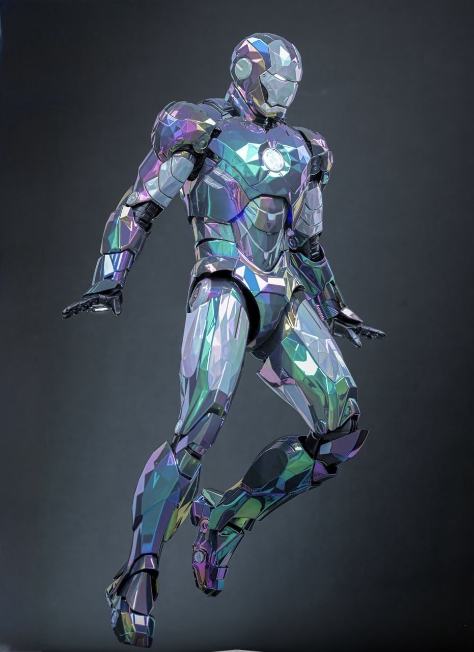 READY🔥Hot Toys MMS855D79 Iron Man 2 Iron Man Mark IV (Haze Fractal Armor) 1/6th scale Collectible Figure [Hot Toys Exclusive]