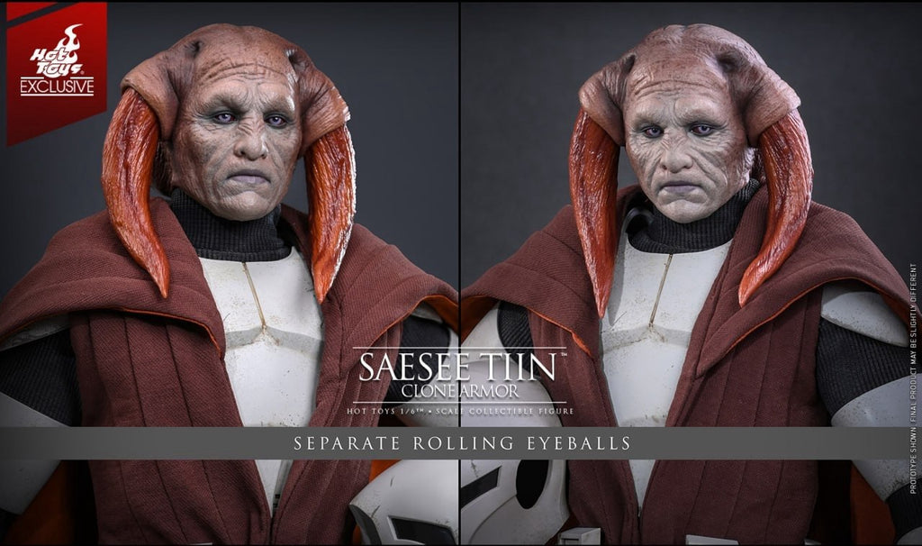 READY🔥Hot Toys TMS168 Star Wars: The Clone Wars - Saesee Tiin (Clone Armor) 1/6th scale Collectible Figure [Hot Toys Exclusive]