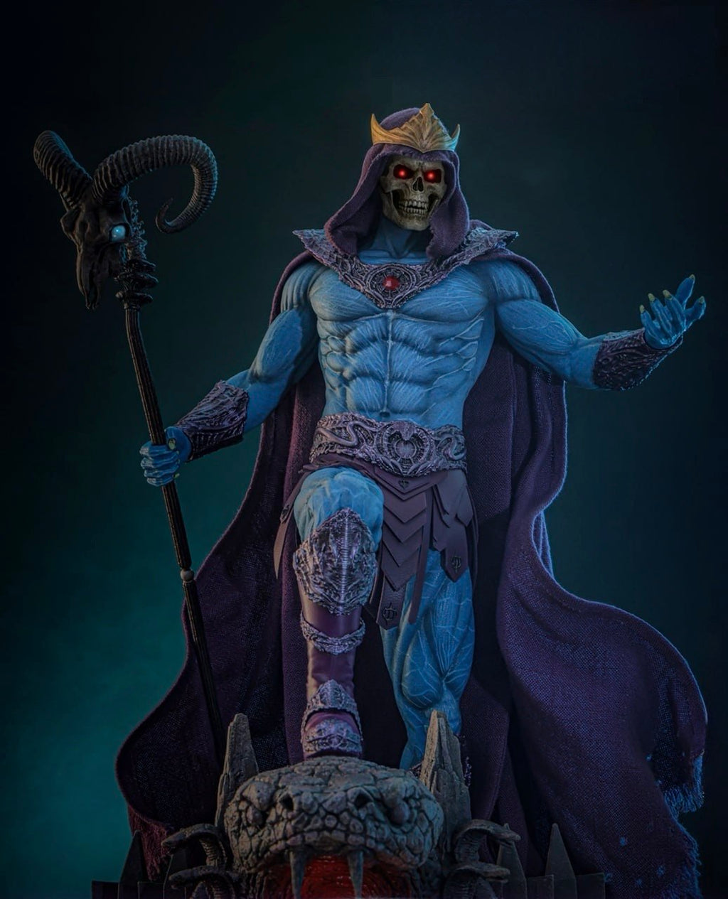 Preorder🔥Hot Toys MMS889 Masters of the Universe Skeletor 1/6th scale Collectible Figure