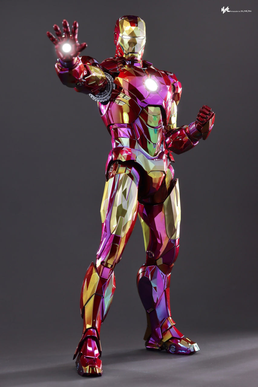 READY🔥Hot Toys MMS792D70 Iron Man 2: 1/6th scale Iron Man Mark IV (Fractal Armor) Collectible Figure Limited Edition [Hot Toys Exclusive]