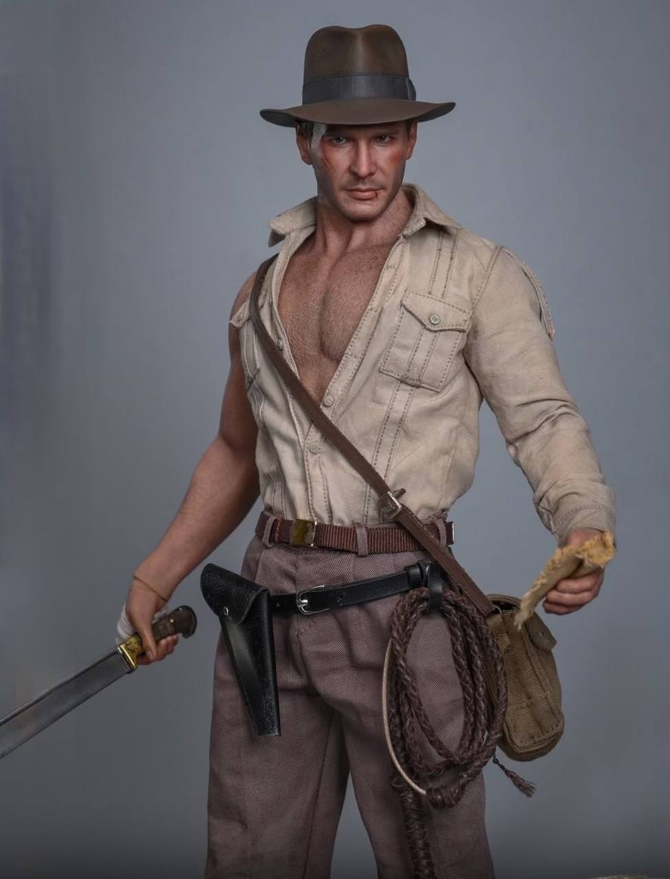 Preorder🔥Hot Toys MMS861 Indiana Jones And the Temple of Doom Indiana Jones (Deluxe Version) 1/6th scale Collectible Figure