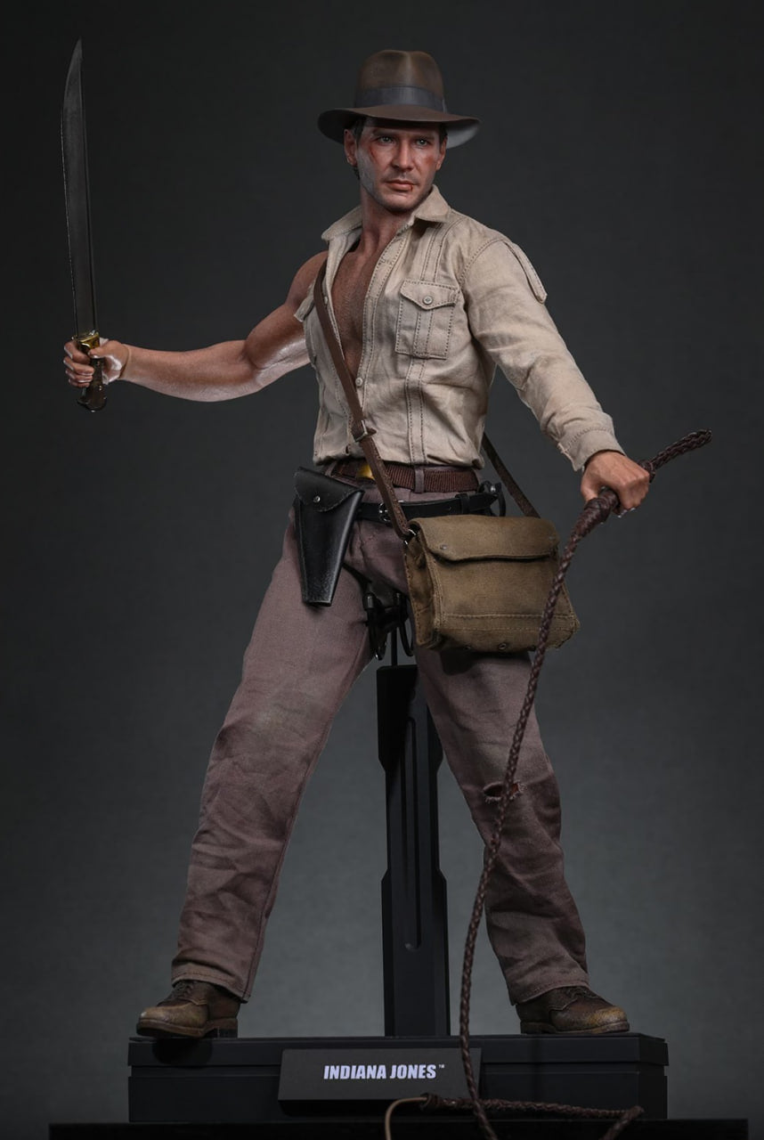 Preorder🔥Hot Toys MMS860 Indiana Jones And The Temple of Doom - 1/6th scale Indiana Jones Collectible Figure