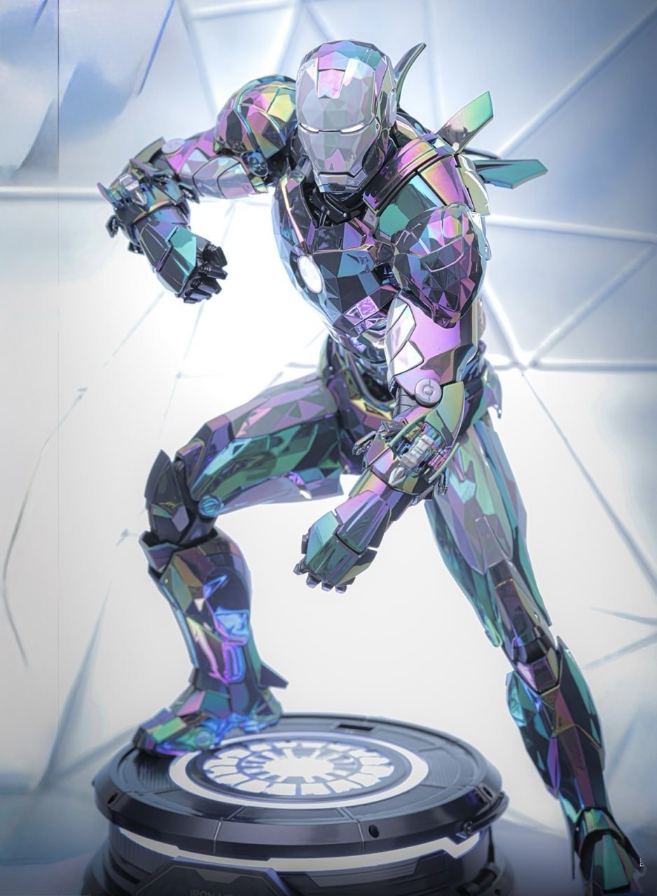 READY🔥Hot Toys MMS855D79 Iron Man 2 Iron Man Mark IV (Haze Fractal Armor) 1/6th scale Collectible Figure [Hot Toys Exclusive]