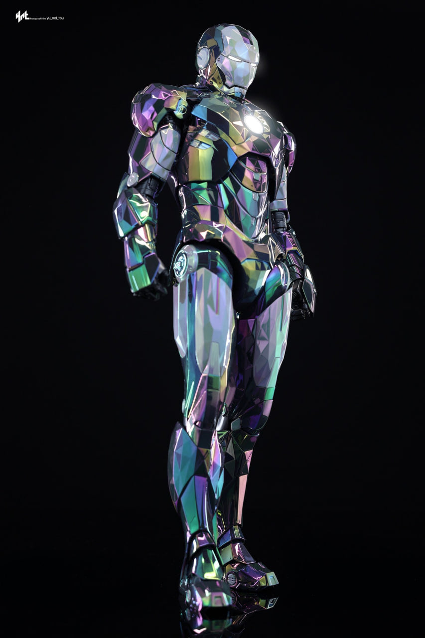 READY🔥Hot Toys MMS855D79 Iron Man 2 Iron Man Mark IV (Haze Fractal Armor) 1/6th scale Collectible Figure [Hot Toys Exclusive]