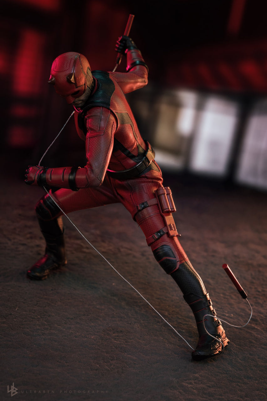 READY🔥Hot Toys TMS154 Daredevil: Born Again 1/6th Scale Daredevil Collectible Figure
