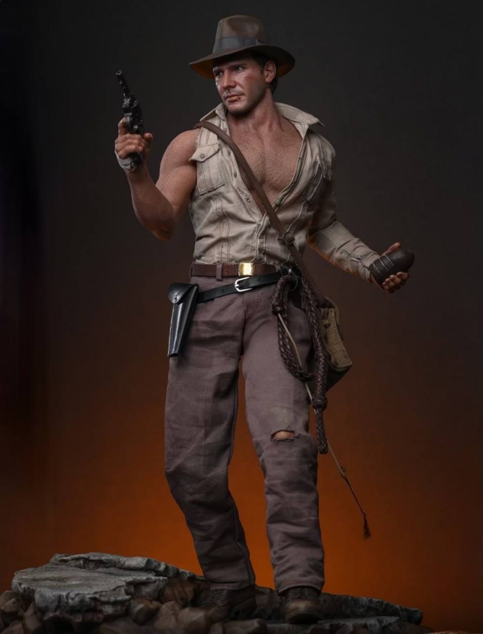 Preorder🔥Hot Toys MMS861 Indiana Jones And the Temple of Doom Indiana Jones (Deluxe Version) 1/6th scale Collectible Figure
