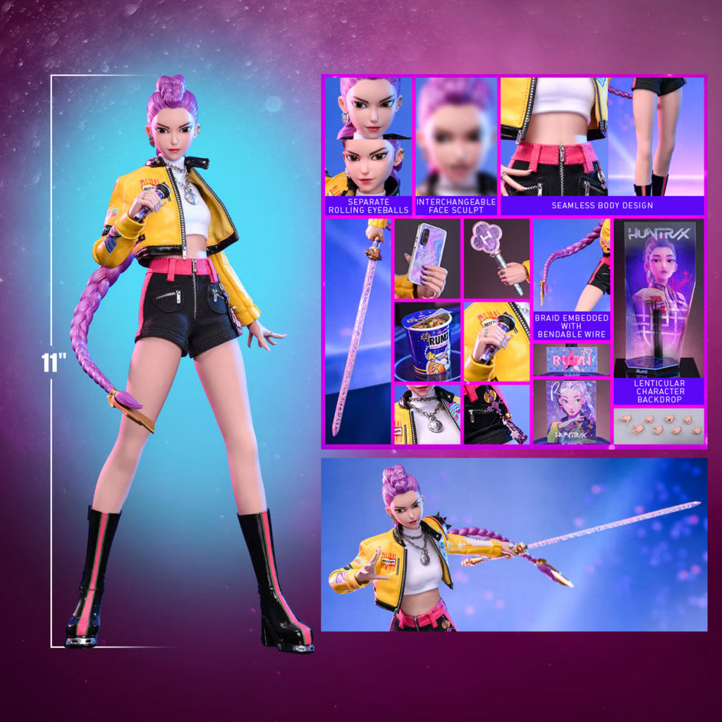 Preorder🔥Hot Toys TMS176 KPop Demon Hunters 1/6th scale Rumi Collectible Figure