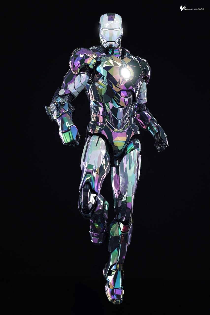 READY🔥Hot Toys MMS855D79 Iron Man 2 Iron Man Mark IV (Haze Fractal Armor) 1/6th scale Collectible Figure [Hot Toys Exclusive]