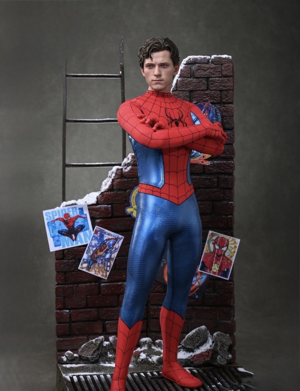 Preorder🔥Hot Toys MMS922 Spider-Man: No Way Home - Spider-Man (Final Swing Suit) (Deluxe Version) [Hot Toys Exclusive]