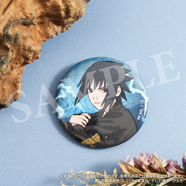 Naruto - Can Badge With Acrylic Base Sasuke Uchiha Sen