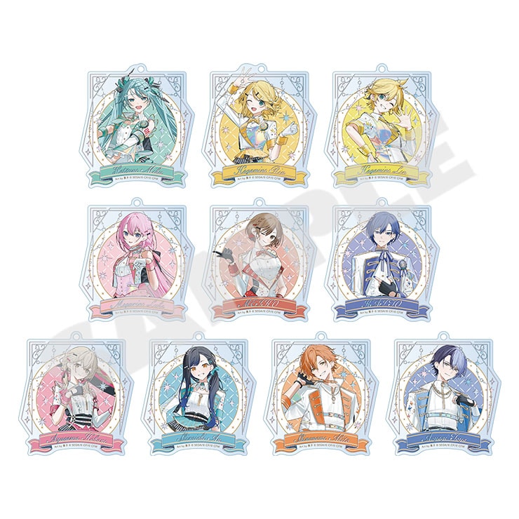 Project Sekai - 5th Anniversary Aurora Foil Keychains A