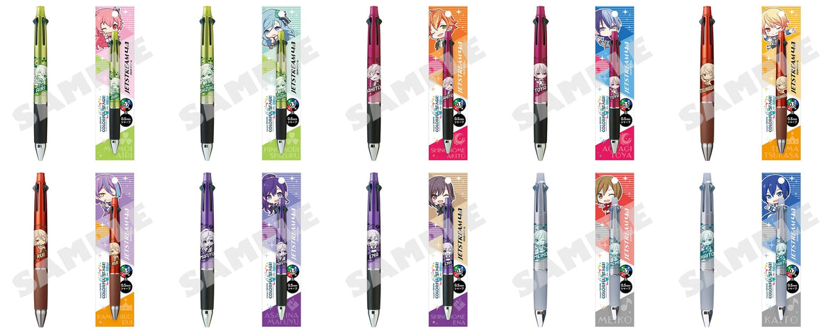 Project Sekai - Jetstream 4 & 1 Character Pens