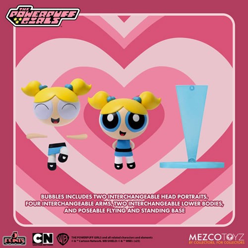 5 Points Figures - The Powerpuff Girls - 4pc Deluxe Set