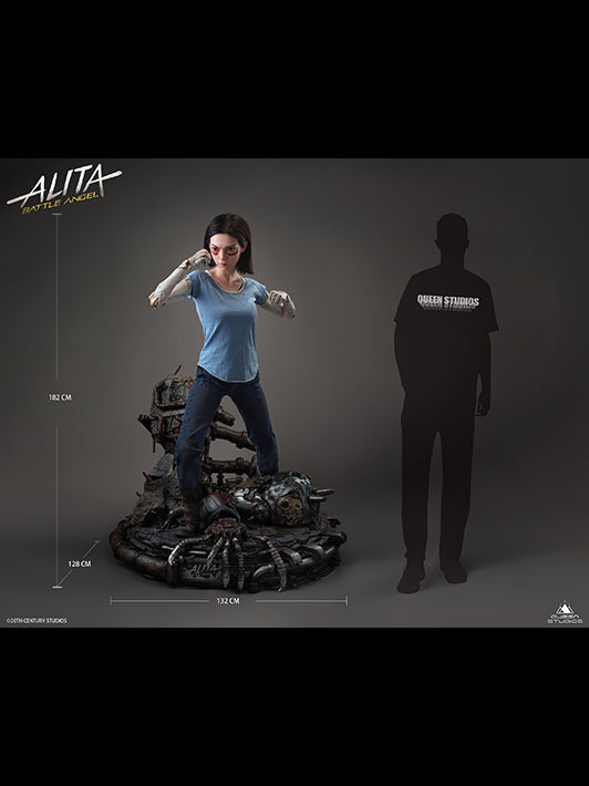 Alita Battle Angel (2019): Alita "Doll" Body Deluxe Version Life Size Statue