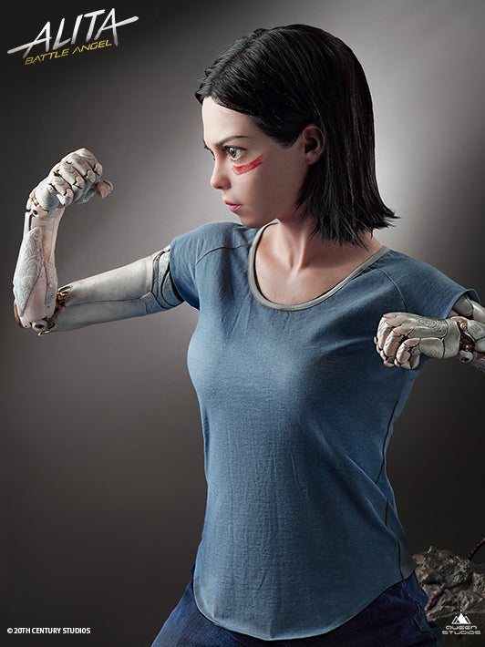 Alita Battle Angel (2019): Alita "Doll" Body Deluxe Version Life Size Statue