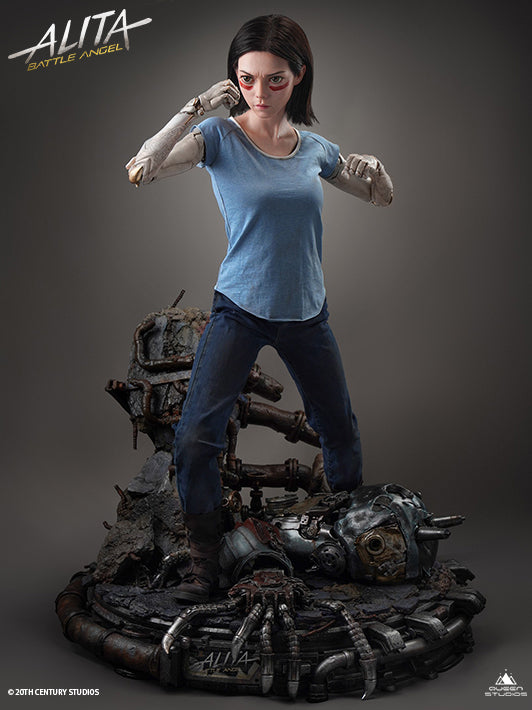 Alita Battle Angel (2019): Alita "Doll" Body Deluxe Version Life Size Statue
