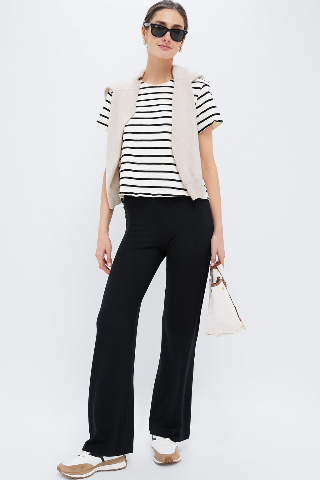 Black Lauren Wide Leg Pants