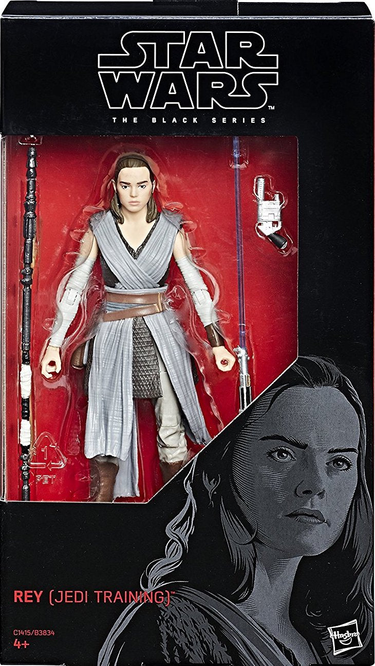 Jedi Training Rey #44 (Star Wars, Black Series Red Box)