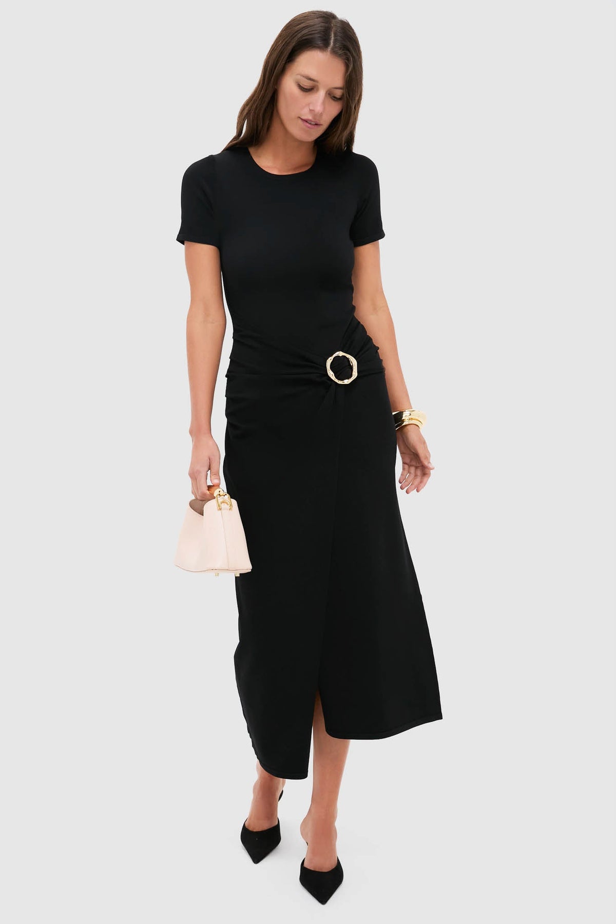 Black Soren T-Shirt Dress