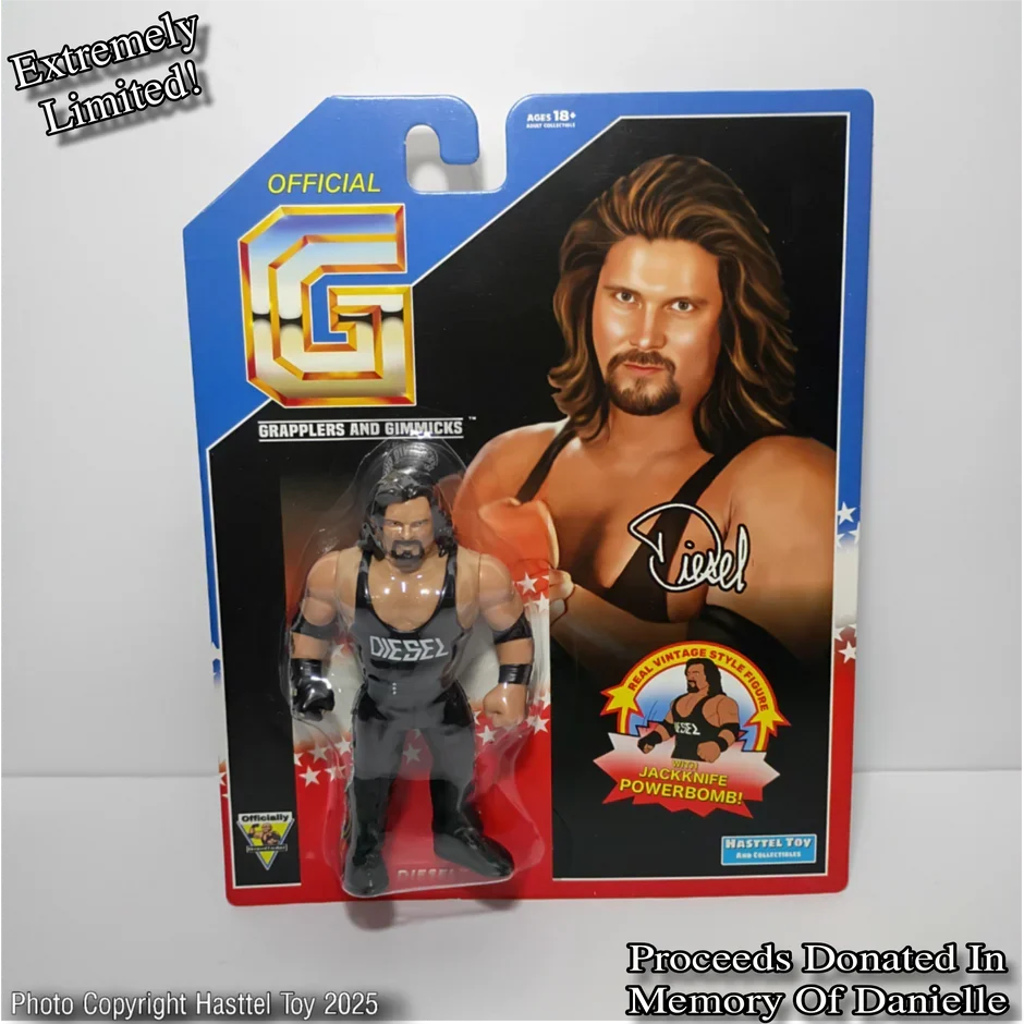 Kevin Nash As Diesel '95 (Grapplers & Gimmicks WWF, Hasttel Toys)