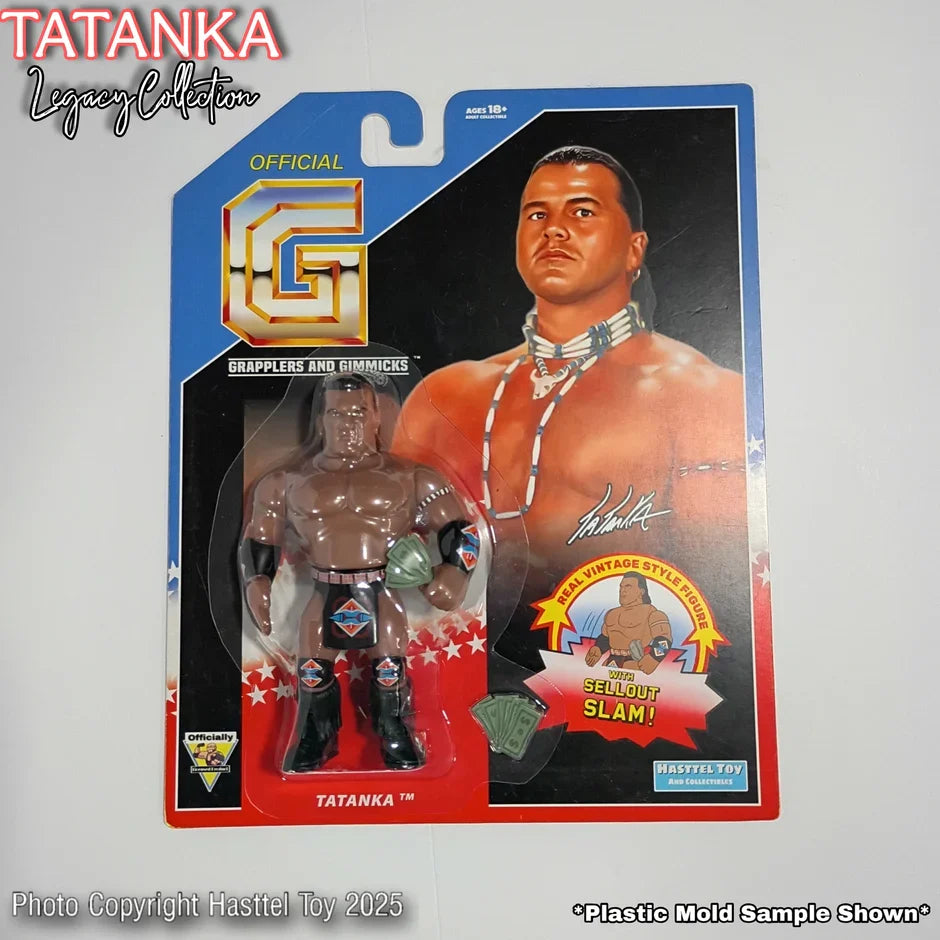 Tatanka Money Inc 94 (Grapplers & Gimmicks WWF, Hasttel Toys)