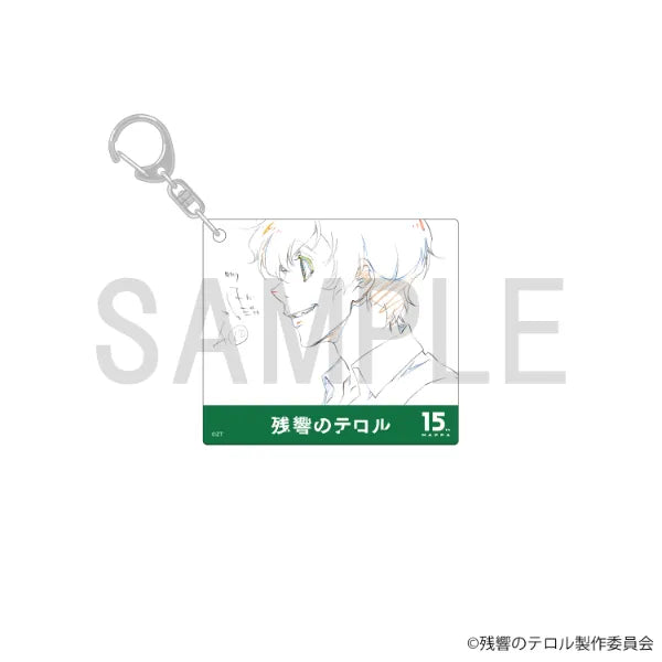 Terror in Resonance X 15th MAPPA Exhibition - Original Artwork Acrylic Keychain - Twelve B [Pre-Order Oct 2026]